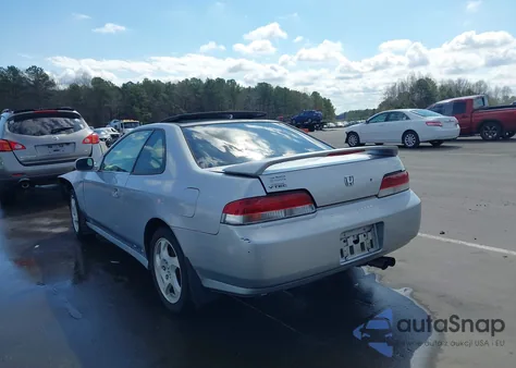 2001 Honda Prelude z USA, uszkodzony, nr VIN JHMBB614X1C003543